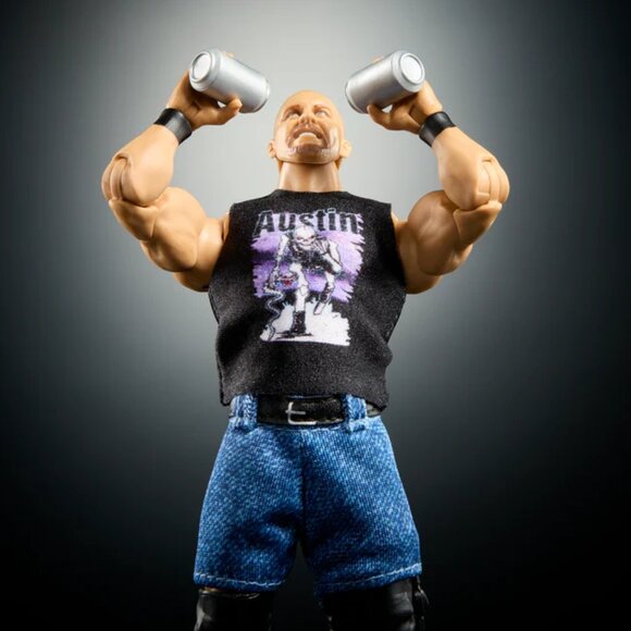 WWE ULTIMATE EDITION Monday Night War Exclusive "Stone Cold" Steve Austin Figure - Picture 5 of 6